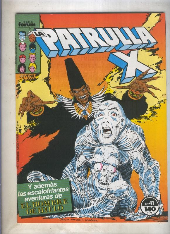La Patrulla X volumen 1 numero 041: una era impensable (numerado 2 en trasera)