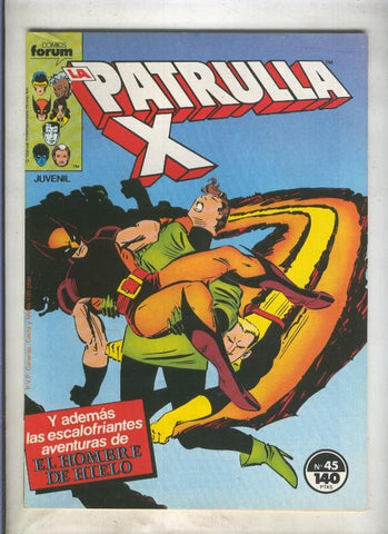 La Patrulla X volumen 1 numero 045: Sendero de guerra (numerado 1 en trasera)