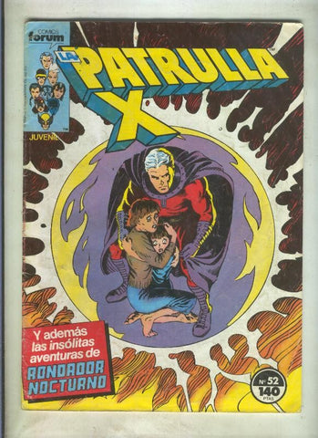 La Patrulla X volumen 1 numero 052: El juicio de Magneto (numerado 2 en trasera)