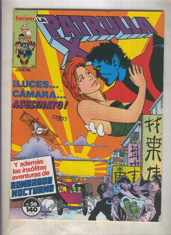 La Patrulla X volumen 1 numero 056: Que le ha pasado a Rondador (numerado 2 en trasera)