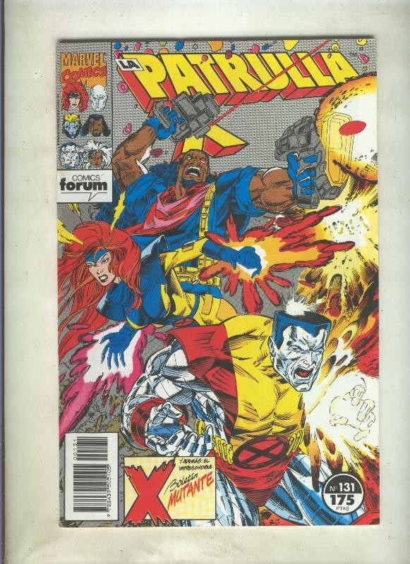 La Patrulla X volumen 1 numero 131: Los Morlochs contra Manhattan (numerado 1 en trasera)