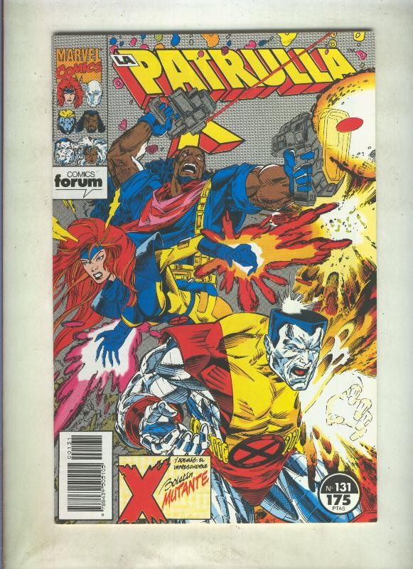 La Patrulla X volumen 1 numero 131: Los Morlochs contra Manhattan (numerado 2 en trasera)