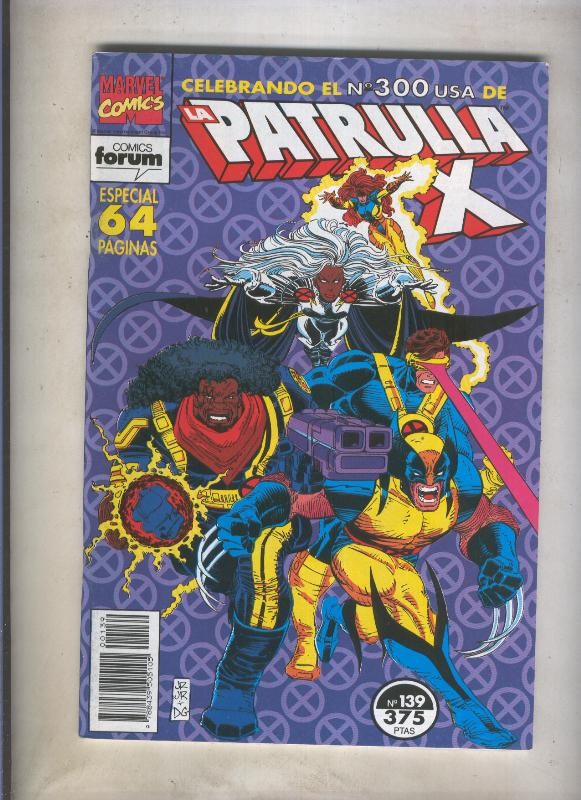 La Patrulla X volumen 1 numero 139: Legados (numerado 3 en trasera)