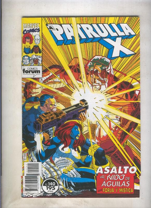 La Patrulla X volumen 1 numero 140: Dominio (numerado 2 en trasera)