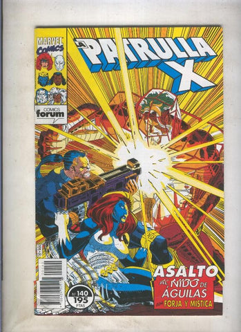 La Patrulla X volumen 1 numero 140: Dominio (numerado 2 en trasera)