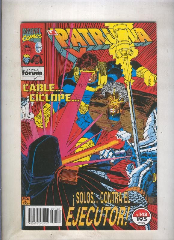 La Patrulla X volumen 1 numero 148: Muestrame el camino a casa. (numerado 2 en trasera)