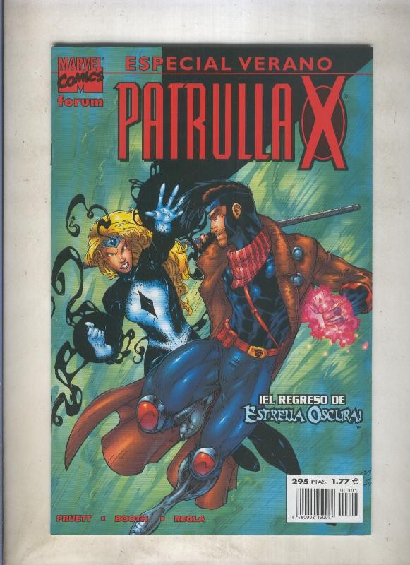 La Patrulla X especial verano 2001: El regreso de estrella oscura (numerado 1 en trasera)