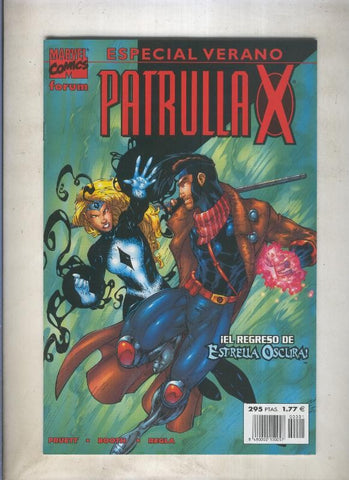 La Patrulla X especial verano 2001: El regreso de estrella oscura (numerado 1 en trasera)