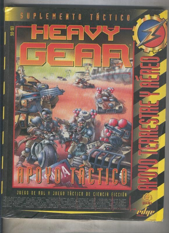 Heavy Gear: Apoyo tactico, suplemento tactico, apoyo terrestre y aereo