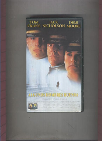 Video VHS: Algunos hombres buenos (Tom Cruise-Jack Nicholson-Demi Moore)