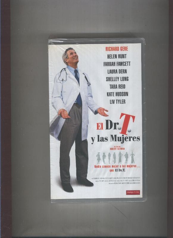 Video VHS: El Dr.T y las mujeres (Richard Gere-Helen Hunt)