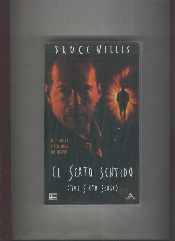 Video VHS: El sexto sentido (Bruce Willis)