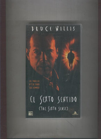 Video VHS: El sexto sentido (Bruce Willis)