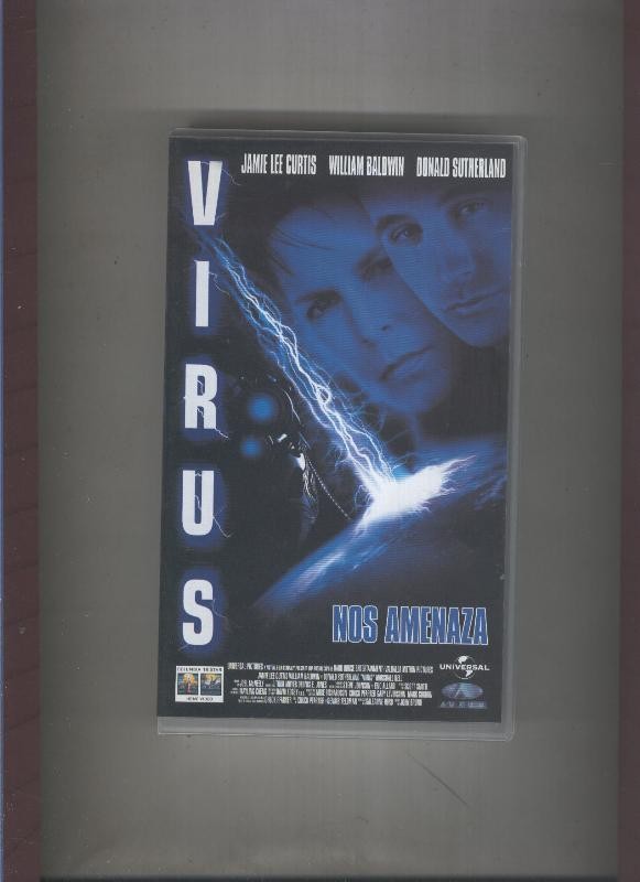Video VHS: Virus (Jamie Lee curtis-Donald sutherland)