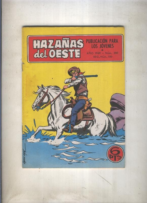 Hazañas del Oeste numero 200: paso un Texas Ranger (Brocal Remohi)