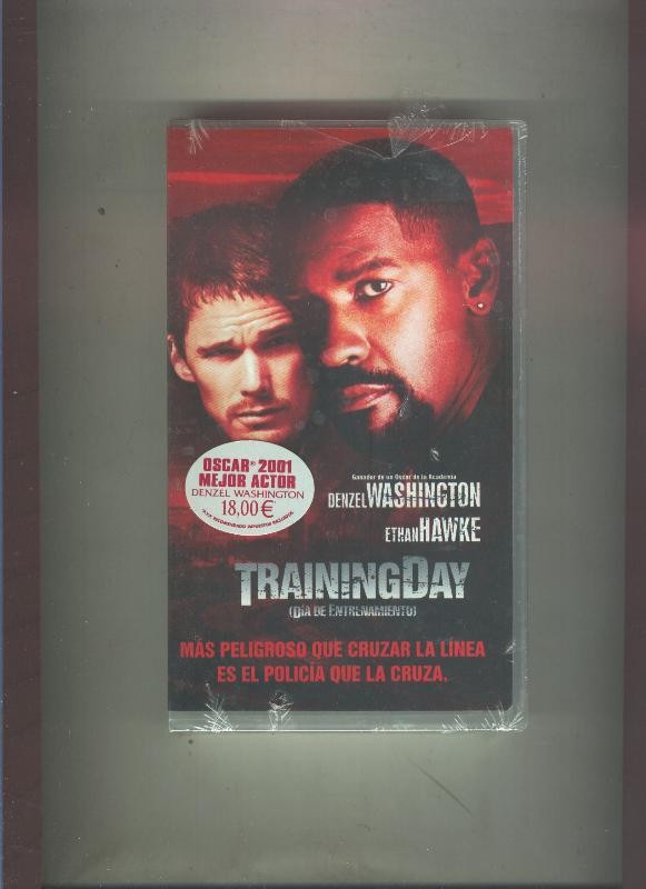 Video VHS: TrainingDay: dia de entrenamiento (Denzel Washington-Ethan Hawke)