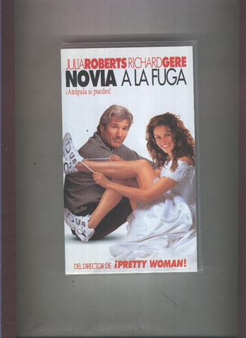 Video VHS: Novia a la fuga (Julia Roberts-Richard Gere)