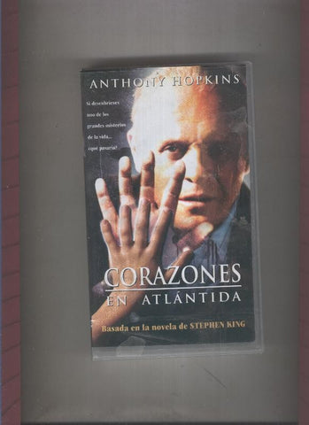 Video VHS: Corazones en Atlantida (Anthony Hopkins)