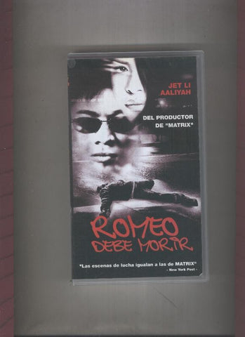 Video VHS: Romeo debe morir (Jet Li)