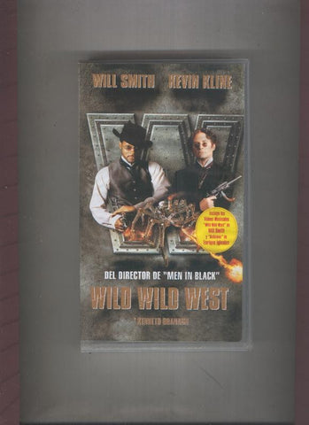 Video VHS: Wild Wild West (Will Smith-Kevin Kline)