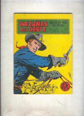 Hazañas del Oeste numero 172: Los rebeldes de Wyoming (Cesar)