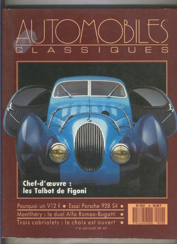 Automobiles classiques numro 20, junio/julio 1987