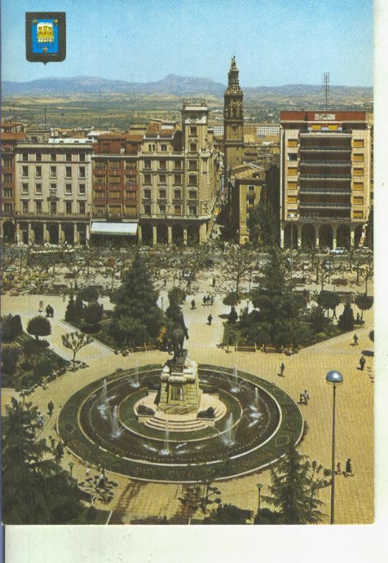 Postal 014704: Plaza del Espolon de Logroño