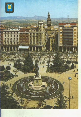 Postal 014704: Plaza del Espolon de Logroño