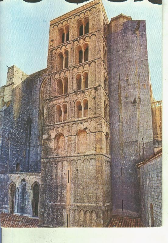 Postal 014727: Arte Romanico, torre de Calomagno en ?
