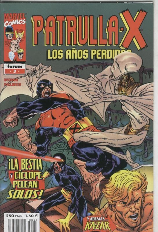 La Patrulla X: Los años perdidos numero 03: En alas de angeles