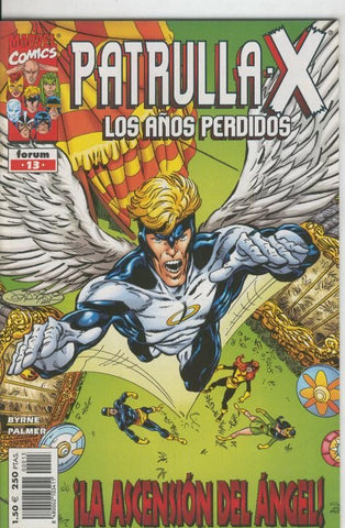 La Patrulla X: Los años perdidos numero 13: Sangre y circos