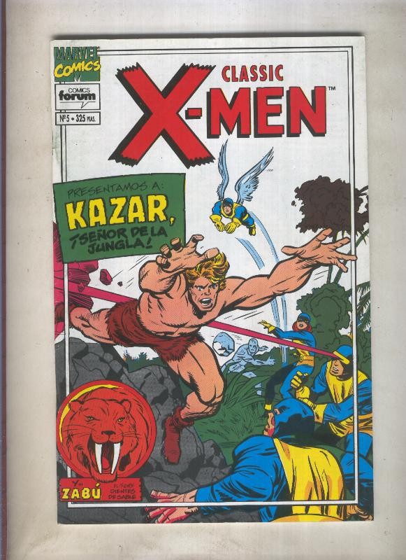Classic X Men volumen 2 numero 05: Aparecen los Vengadores (numerado 2 en trasera)