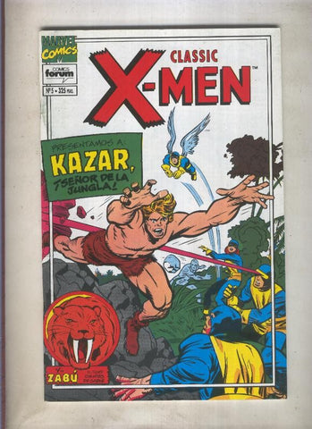 Classic X Men volumen 2 numero 05: Aparecen los Vengadores (numerado 2 en trasera)
