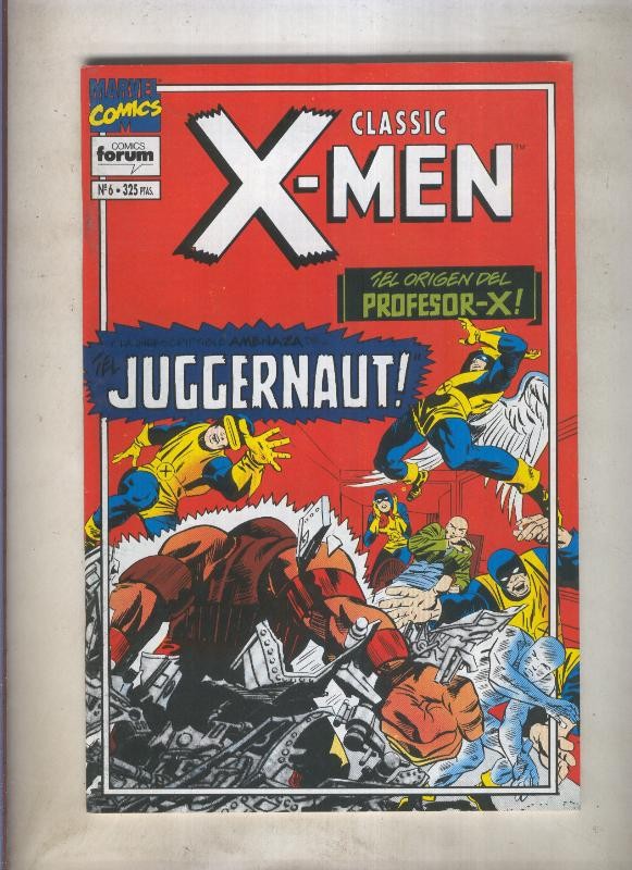 Classic X Men volumen 2 numero 06: El triunfo de Magneto (numerado 4 en trasera)
