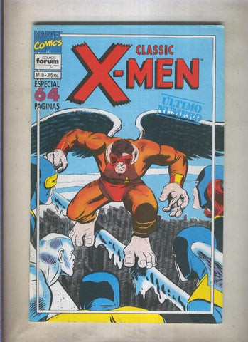 Classic X Men volumen 2 numero 10: Ante todos ustedes El Mimico (numerado 2 en trasera)
