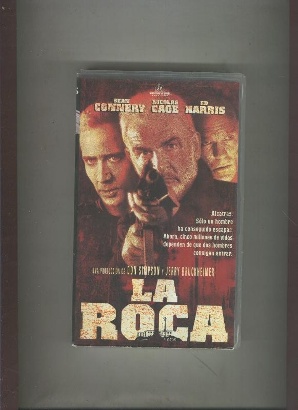 Video VHS: La Roca (Sean connery-Nicolas Cage)