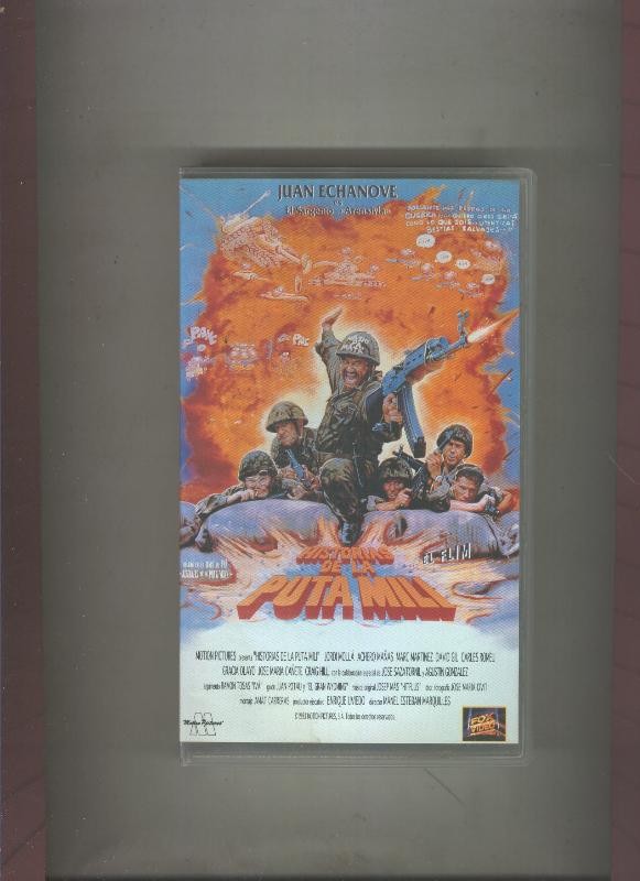 Video VHS: Historias de la Puta Mili (Juan Echanove)