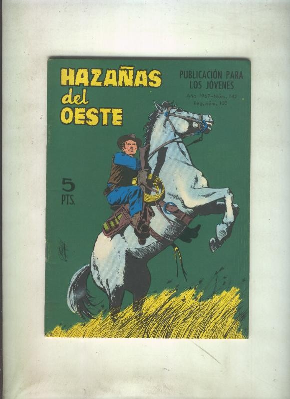 Hazañas del Oeste numero 142: La Campana (Brocal Remohi)