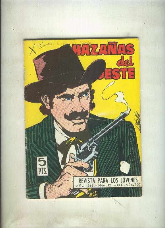 Hazañas del Oeste numero 121: Un pistolero ejemplar (Cesar)