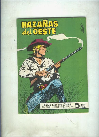 Hazañas del Oeste numero 136: La senda peligrosa (Antonio Perez9