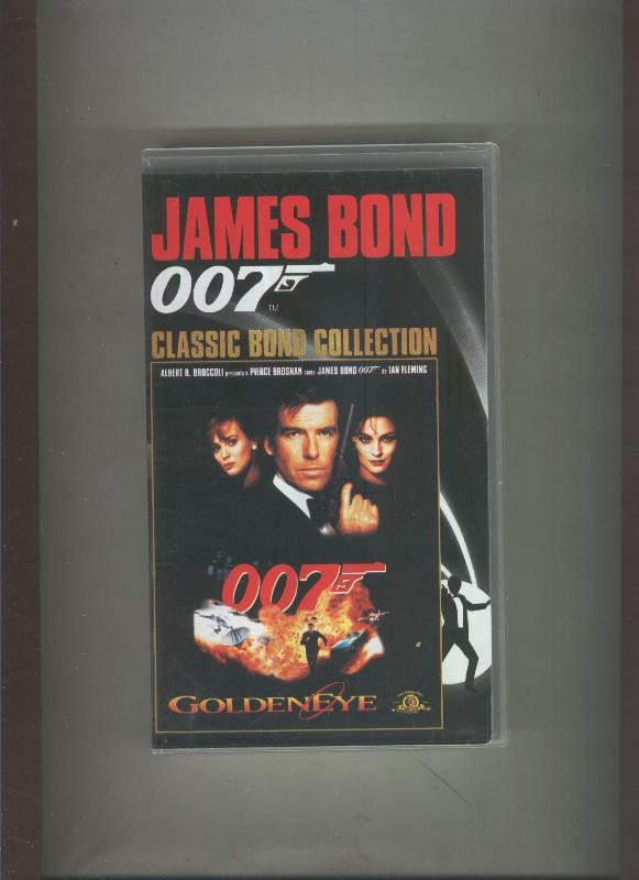 Video VHS: James Bond 007 Goldeneye (Pierce Brosnan)