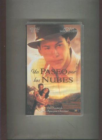 Video VHS: Un paseo por las nubes (Keanu Reeves-Aitana Sanchez Gijon)