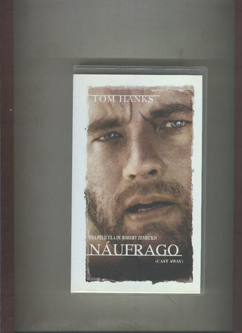 Video VHS: Naufrago (Tom Hanks)