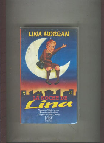 Video VHS: La noche de Lina (Lina Morgan)