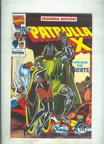 La Patrulla X volumen 1 segunda edicion numero 07 (numerado 5 en trasera)