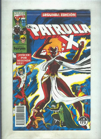 La Patrulla X volumen 1 segunda edicion numero 08 (numerado 1 en trasera)