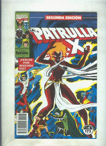 La Patrulla X volumen 1 segunda edicion numero 08 (numerado 2 en trasera)