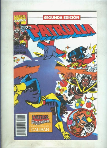 La Patrulla X volumen 1 segunda edicion numero 09 (numerado 2 en trasera)