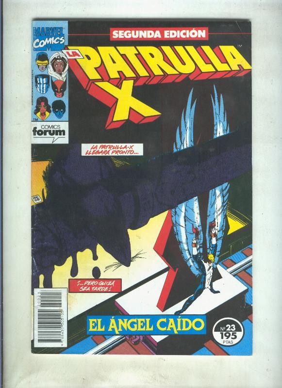 La Patrulla X volumen 1 segunda edicion numero 23 (numerado 1 en trasera)