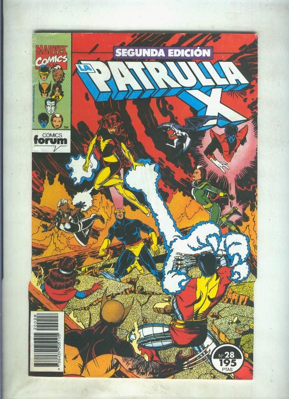 La Patrulla X volumen 1 segunda edicion numero 28